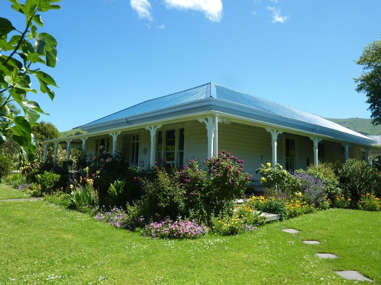 Halfmoon Cottage Akaroa Kültér fotó