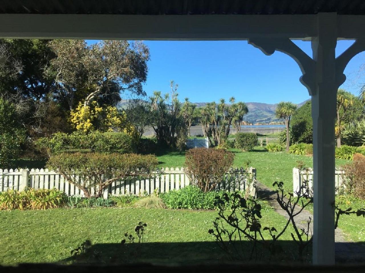 Halfmoon Cottage Akaroa Kültér fotó